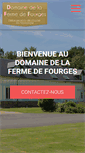 Mobile Screenshot of ferme-de-fourges.com